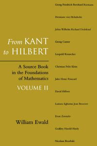 Cover image for From Kant to Hilbert Volume 2