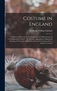 Cover image for Costume in England