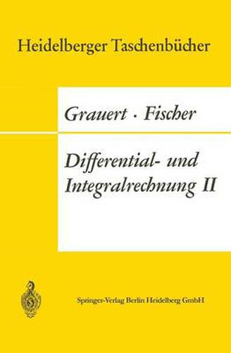 Cover image for Differential- Und Integralrechnung II: Differentialrechnung in Mehreren Veranderlichen Differentialgleichungen