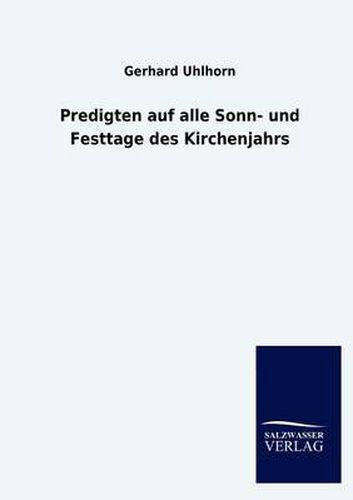 Cover image for Predigten auf alle Sonn- und Festtage des Kirchenjahrs