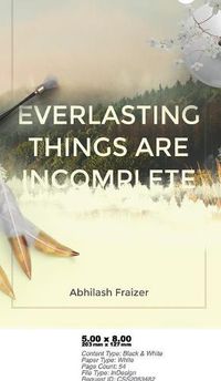 Cover image for Everlasting Things are Incomplete