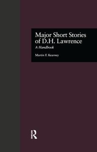 Cover image for Major Short Stories of D.H. Lawrence: A Handbook