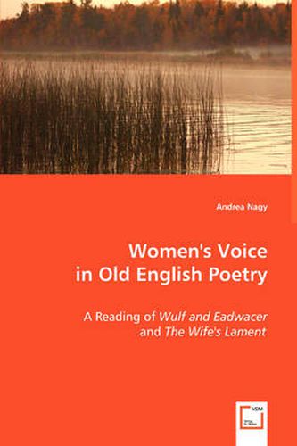 Cover image for Women's Voice in Old English Poetry