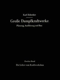 Cover image for Die Lehre vom Kraftwerksbau