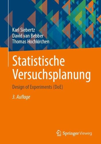 Cover image for Statistische Versuchsplanung