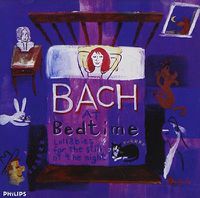 Cover image for Bach At Bedtime