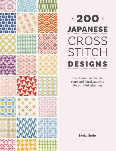 Cover image for 200 Japanese Cross Stitch Designs