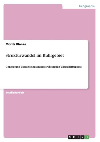 Cover image for Strukturwandel im Ruhrgebiet