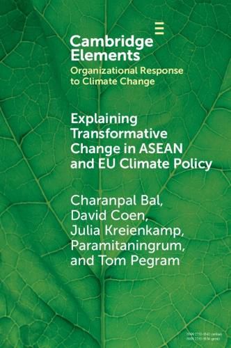 Cover image for Explaining Transformative Change in ASEAN and EU Climate Policy