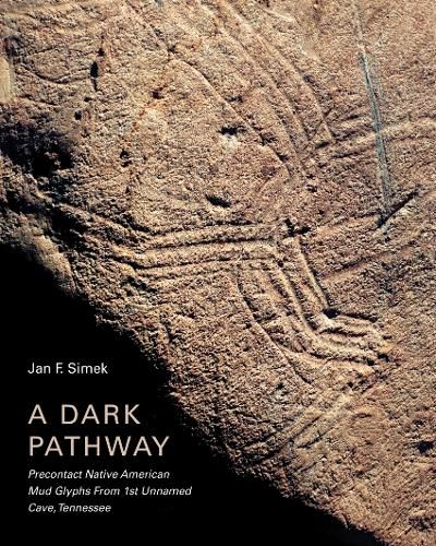 Cover image for A Dark Pathway: Precontact Native American Mud Glyphs From 1st Unnamed Cave, Tennessee