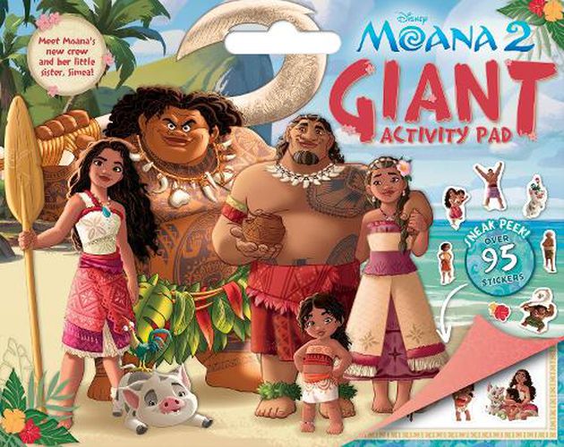 Cover image for Moana 2: Giant Activity Pad (Disney)