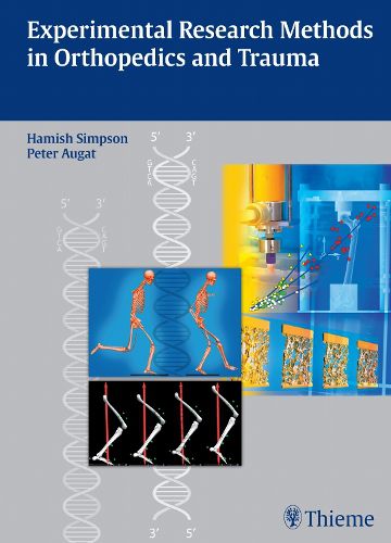 Cover image for Experimental Research Methods in Orthopedics and Trauma