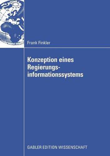 Cover image for Konzeption Eines Regierungsinformationssystems