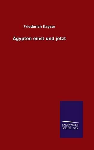 Cover image for AEgypten einst und jetzt