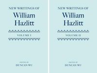 Cover image for New Writings of William Hazlitt