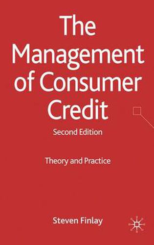 Cover image for The Management of Consumer Credit: Theory and Practice
