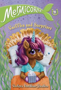 Cover image for Mermicorns #4: Sniffles and Surprises