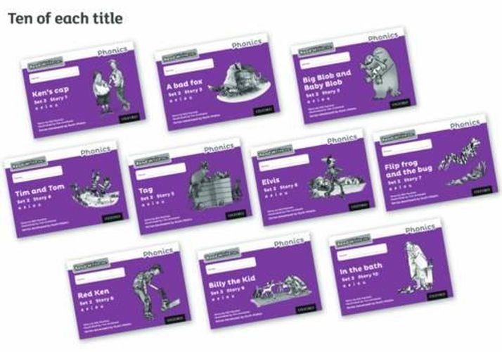 Cover image for Read Write Inc. Phonics: Black and White Purple Set 2 Storybooks Pack of 100