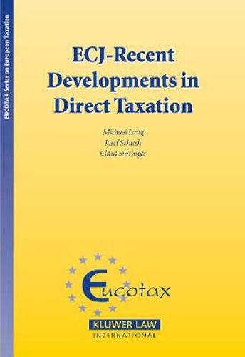 Cover image for ECJ - Recent Developments in Direct Taxation