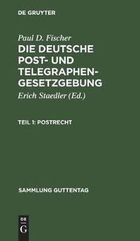 Cover image for Postrecht: (Mit Ausschluss Des Internationalen Rechts)