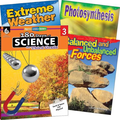 Cover image for Learn-at-Home: Science Bundle Grade 3: 4-Book Set