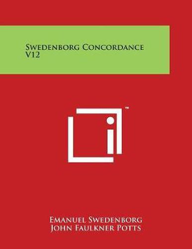 Swedenborg Concordance V12