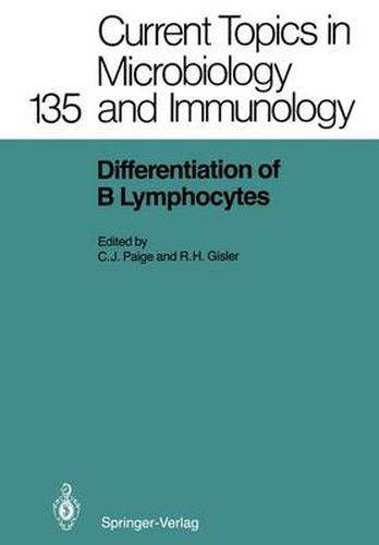 Cover image for Differentiation of B Lymphocytes