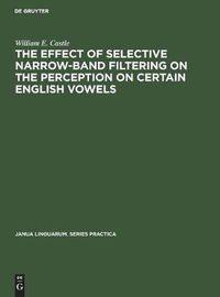 Cover image for The Effect of Selective Narrow-Band Filtering on the Perception on Certain English Vowels