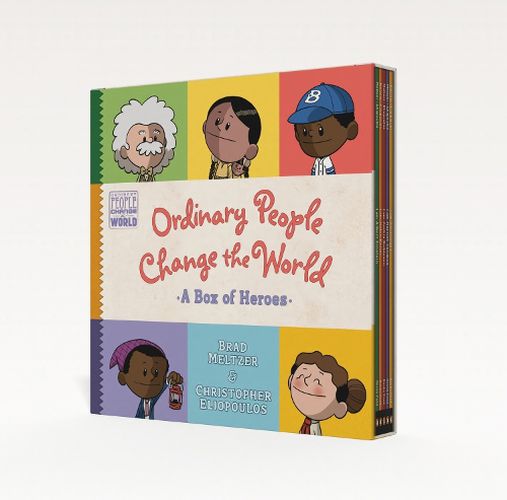 Cover image for Ordinary People Change the World: A Box of Heroes (5-Book Boxed Set)