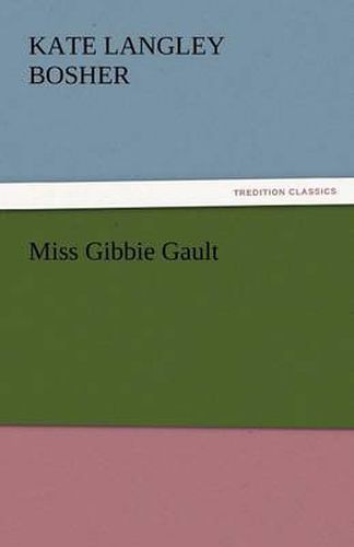 Cover image for Miss Gibbie Gault