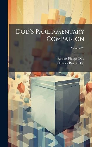 Cover image for Dod's Parliamentary Companion