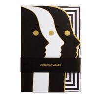 Cover image for Jonathan Adler Atlas A5 Die-cut Notebook