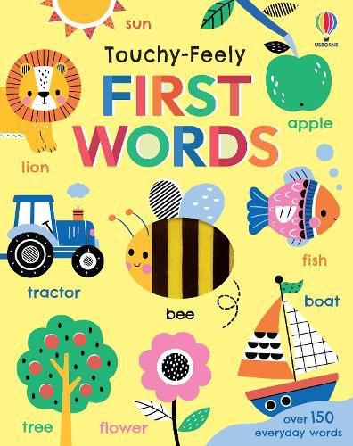 Cover image for Touchy-Feely First Words