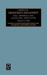 Cover image for Political Culture and Political Structure: Theoretical and Empirical Studies