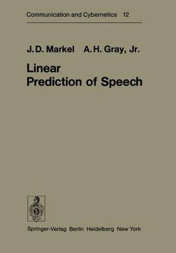 Cover image for Linear Prediction of Speech