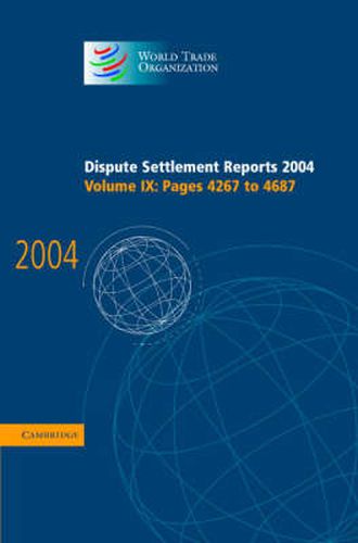 Cover image for Dispute Settlement Reports 2004