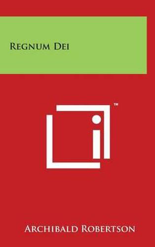 Cover image for Regnum Dei