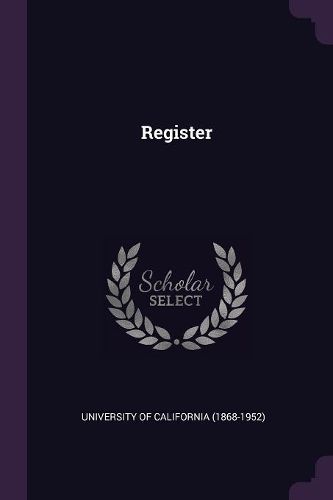 Cover image for Register