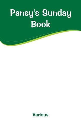 Cover image for Pansy's Sunday Book