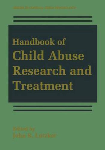 Cover image for Handbook of Child Abuse Research and Treatment