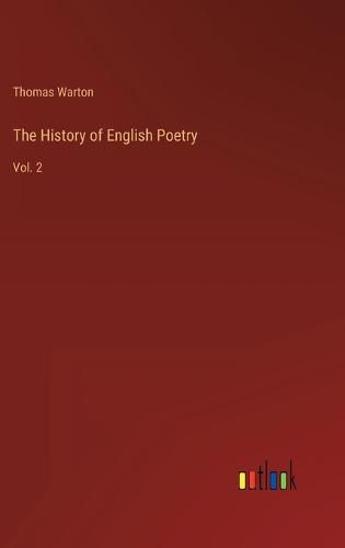 Cover image for The History of English Poetry