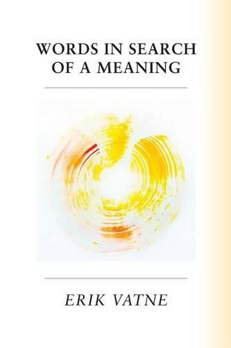 Cover image for Words In Search of a Meaning