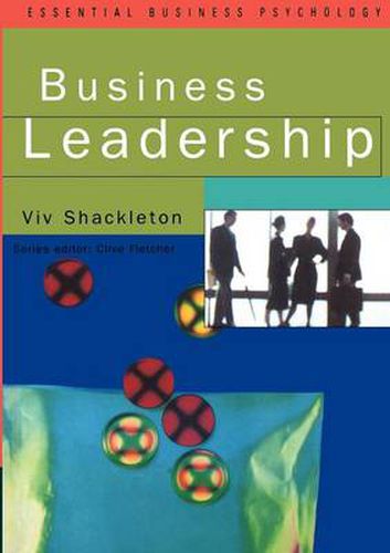 Cover image for BUSINESS LEADERSHIPSHACKLETON