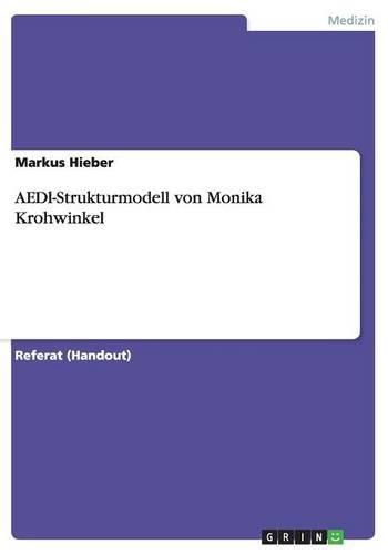 Cover image for AEDL-Strukturmodell von Monika Krohwinkel