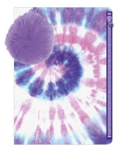 Cover image for Tie Dye Pouch with Pompom