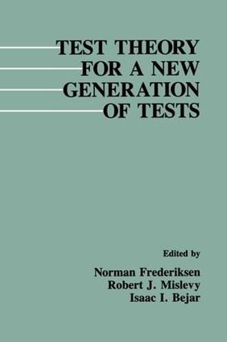 Cover image for Test Theory for A New Generation of Tests