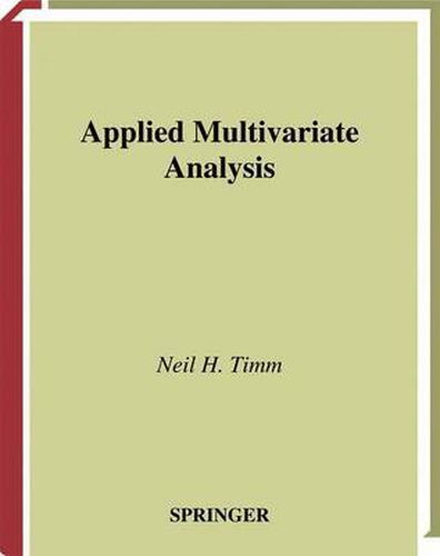 Cover image for Applied Multivariate Analysis