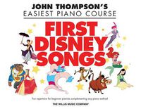 Cover image for John Thompson's Piano Course First Disney Songs