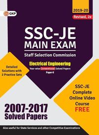 Cover image for Ssc 2020: Junior Engineer - Electrical Engineering Paper II - Conventional Solved Papers (2007-2017)