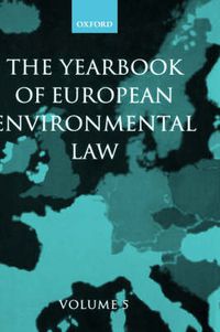 Cover image for The Yearbook of European Environmental Law